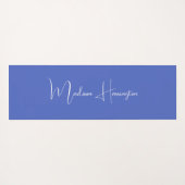 Kleuren met Hex Codes Custom Name Designer Yogamat (Achterkant (horizontaal))