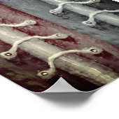 Kleuren met minimalistische kleuren: Abstract ontw Poster (Hoek)