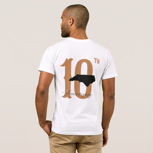 Kleuren met NC T-shirt (Achterkant volledig)