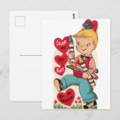 kleuren - Mijn leven rosy Valentijn Briefkaart (Voorkant / Achterkant)