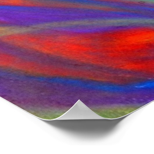 Kleuren onder poster (Hoek)