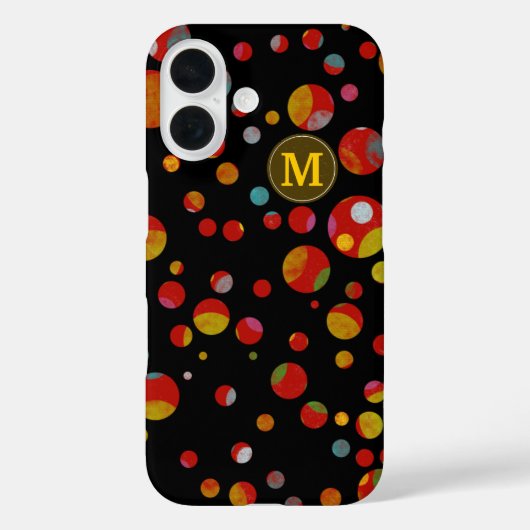 kleuren op gepersonaliseerde poka - punten Case-Mate iPhone case (Achterkant)