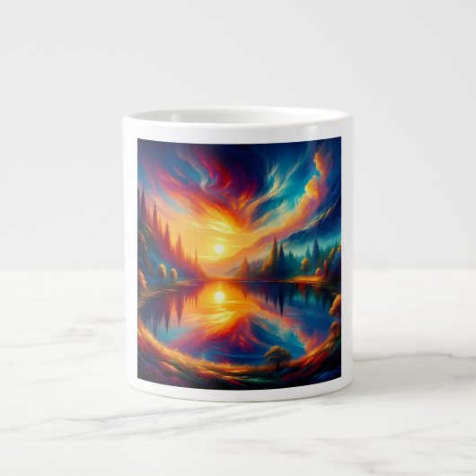 Kleuren op het Meer Grote Koffiekop (Voorkant)
