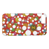 kleuren op poka-puntpatroon, aangepast Z Case-Mate iPhone Case (Achterkant (Horizontaal))