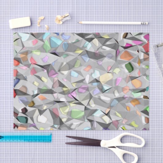 Kleuren Papier voor gesmolten weefsel (Craft)