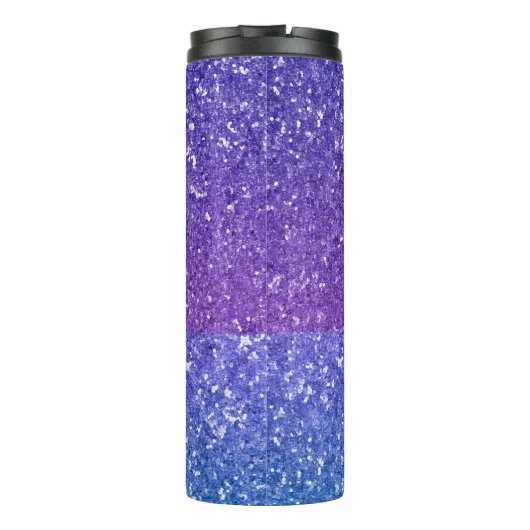 Kleuren pasta in Glitter met naam Thermosbeker (Achterkant)