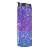 Kleuren pasta in Glitter met naam Thermosbeker (Geroteerd rechts)