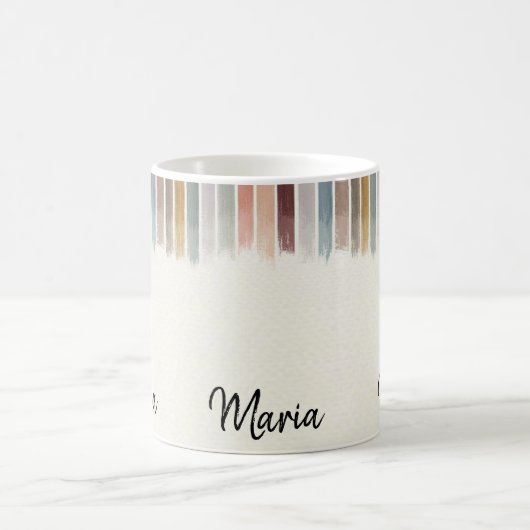 Kleuren Pastel Stripe Mok (Center)