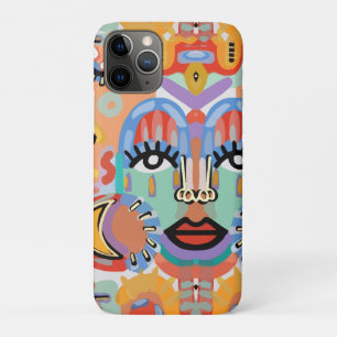 Kleuren, patronen en overlappende vlakken Case-Mate iPhone case