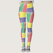 KLEUREN PATROON LEGGINGS (Voorkant)