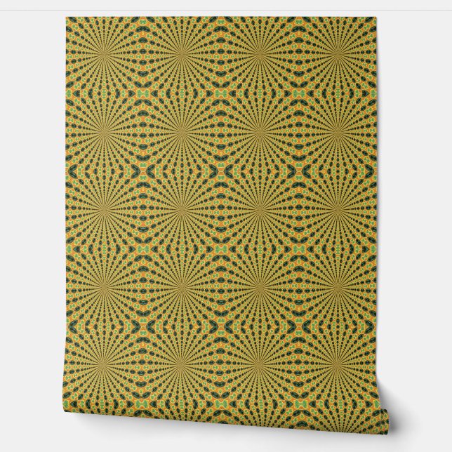 Kleuren Patroon Ornamenten Behang (Afrollen)