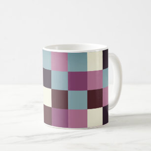 kleuren Plaids Koffiemok