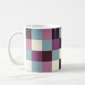 kleuren Plaids Koffiemok (Links)