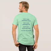Kleuren Rebotische Verwerking Tri-Blend Shirt (Voorkant)