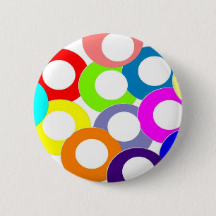 kleuren ronde button 5,7 cm