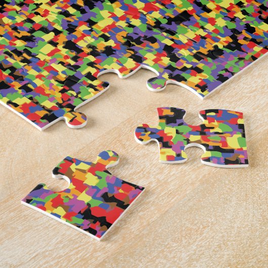 kleuren-stippen van Nate Legpuzzel (Zijkant)