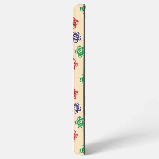 Kleuren Swirly Geometric Circle Samsung telefoonho Samsung Galaxy Hoesje (Achterkant horizontaal)