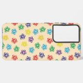 Kleuren Swirly Geometric Circle Samsung telefoonho Samsung Galaxy Hoesje (Linkerkant)