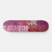 Kleuren Textuur Puzzle Skateboard (Horizontaal)