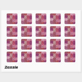 Kleuren Textuur Puzzle Sticker (Vel)