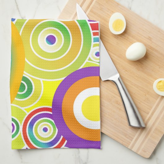 Kleuren Theedoek (Quarter Fold)