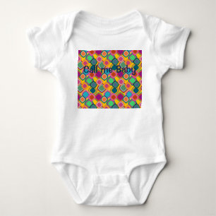 Kleuren uit de jaren '70 romper