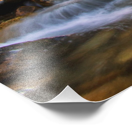 Kleuren vallen in het Ruby-gebergte Foto Afdruk (Hoek)