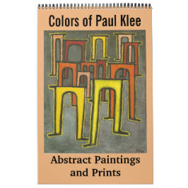 Kleuren van Abstracte schilderijen en Prints van P Kalender