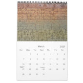 Kleuren van Abstracte schilderijen en Prints van P Kalender (Mar 2027)