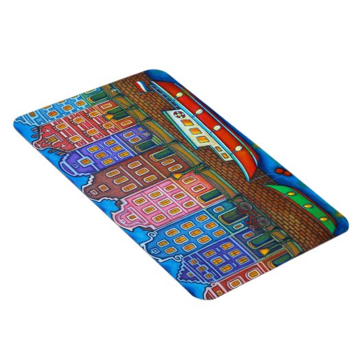 Kleuren van Amsterdam Flexible Magney Magneet (Rechterzijde)