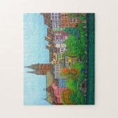 Kleuren van Bazel 11x14 Puzzle met Gift Box Legpuzzel (Verticaal)