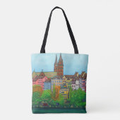Kleuren van Bazel Bag door Lisa Lorenz Tote Bag (Achterkant)