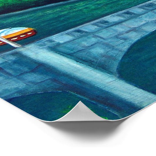 Kleuren van Bazel, waardepapier (Poster) Poster (Hoek)