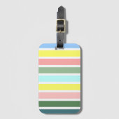 Kleuren van Bermuda Bagagelabel (Voorkant (verticaal))