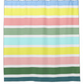 Kleuren van Bermuda Douchegordijn (Voorkant)