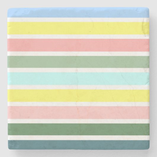 Kleuren van Bermuda Stenen Onderzetter (Voorkant)