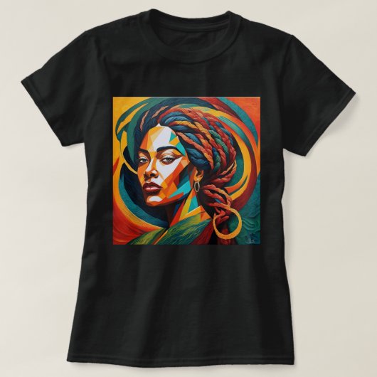 Kleuren van betovering t-shirt (Design voorkant)