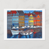Kleuren van Briefkaart Nyhavn (Voorkant)