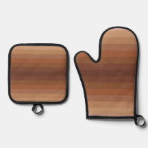 Kleuren van bruin gestreepte patroonkunst