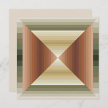 Kleuren van bruin, groen en gestreepte patroonkuns