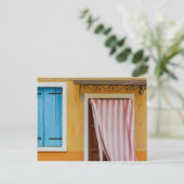 Kleuren van Burano Italy #1 Briefkaart (Staand voorkant)