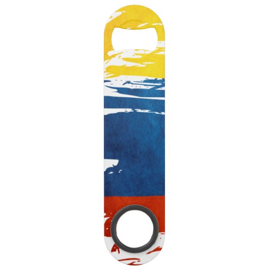 Kleuren van Colombia Speed Flessenopener (Voorkant)