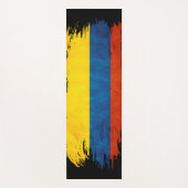 Kleuren van Colombia Yogamat (Voorkant)