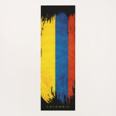 Kleuren van Colombia Yogamat (Achterkant)