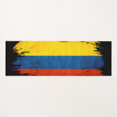 Kleuren van Colombia Yogamat (Voorkant (horizontaal))