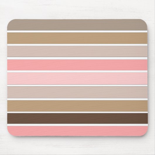 Kleuren van conch schelpen muismat (Voorkant)