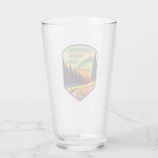 Kleuren van Continental Divide Trail Glas (Achterkant)