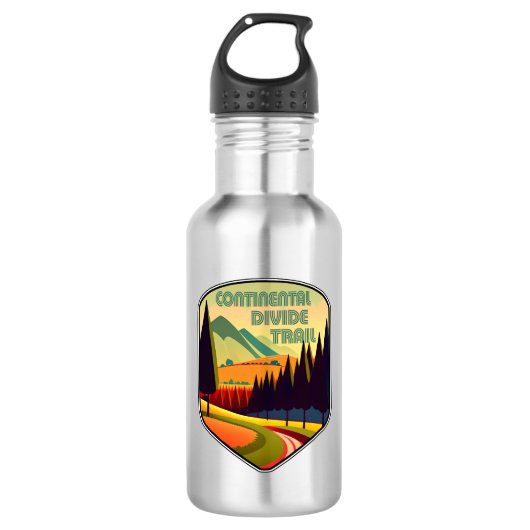 Kleuren van Continental Divide Trail Waterfles (Voorkant)
