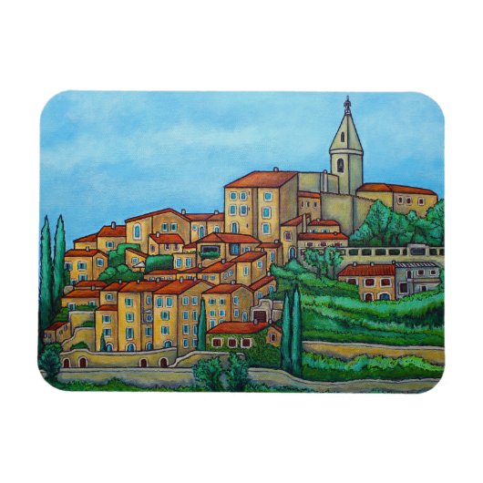 Kleuren van Crillon-le-Brave, Provence Magnet Magneet (Horizontaal)