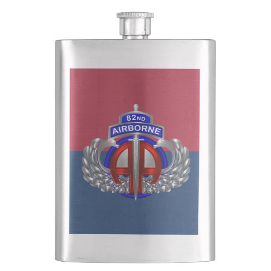 Kleuren van de 82e Airborne Dagger Division Flacon (Voorkant)